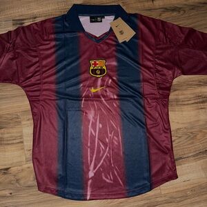 Barcelona travis scott collab retro Jersey